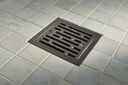Brizo BT062415-BNX 4" Tile-In Square Shower Drain
