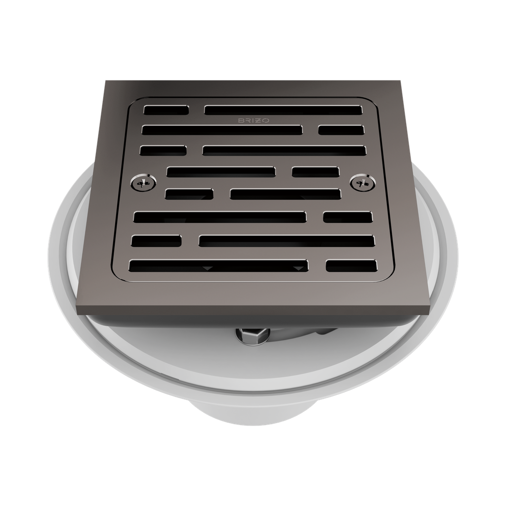 Brizo BT062415-BNX 4" Tile-In Square Shower Drain