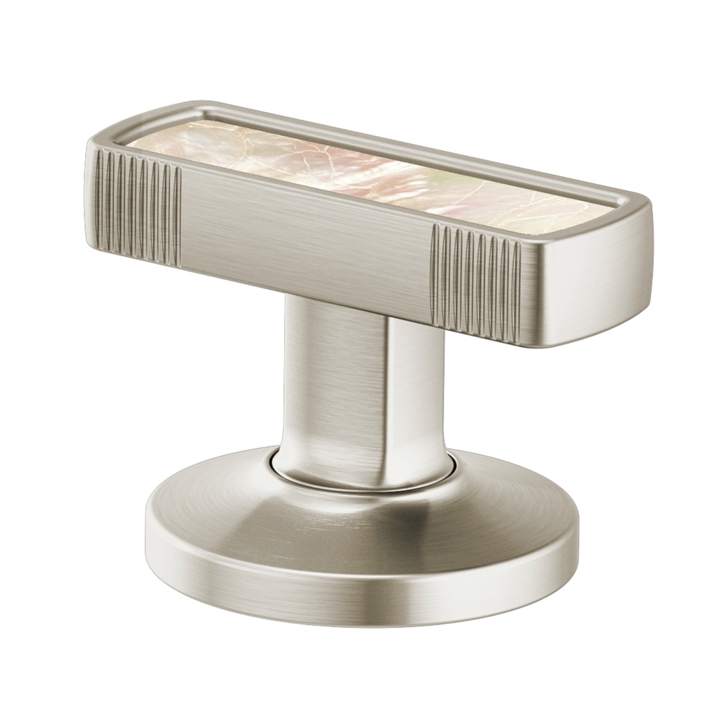 Brizo HI5306-NKPL Kintsu Knob Handle W/Mother Of Pearl Insert