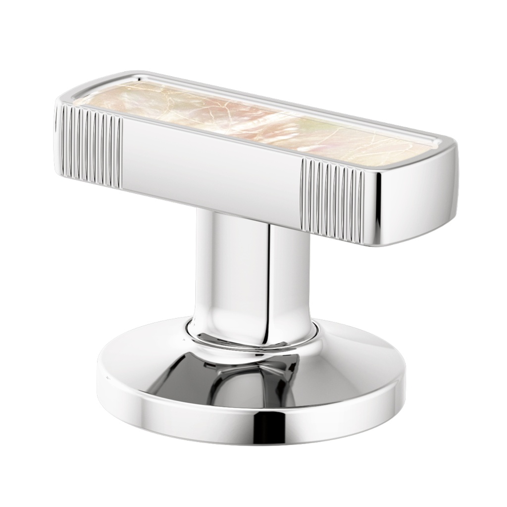 Brizo HI5306-PCPL Kintsu Knob Handle W/Mother Of Pearl Insert