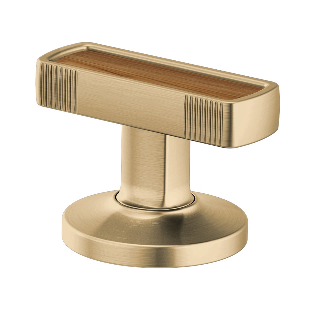 Brizo HI5306-GLWD Kintsu Knob Handle W/Wood Insert
