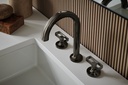 Brizo HK5306-BNX Kintsu Widespread Knob Handle Kit Brilliance Black Onyx
