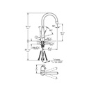 Grohe 32226DC3 Ladylux L2 Dual Spray Pull Down Kitchen Faucet SuperSteel 5
