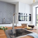 Grohe 32283DC3 Ladylux L2 Prep Sink Dual Spray Pull Down Kitchen Faucet SuperSteel 4