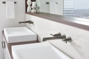 Brizo HL5898-SL Levoir Wall Mount Lavatory Handle Kit - Crystal Lever