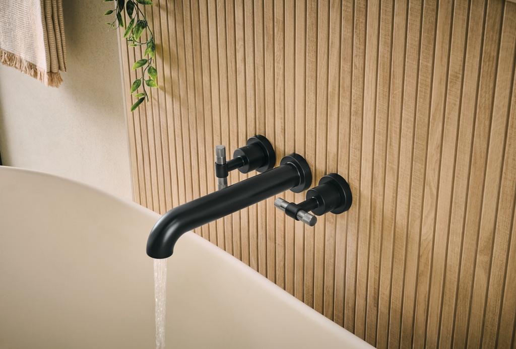 Brizo HL70433-BLSL Two-Handle Wall Mount Tub Filler Handle Kit T-Lever