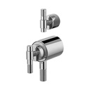 Brizo HL7533-PC Litze Tempassure Thermostatic Valve With Diverter Trim T Handle Kit Chrome