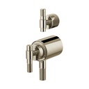 Brizo HL7533-PN Litze Tempassure Thermostatic Valve With Diverter Trim T Handle Ki