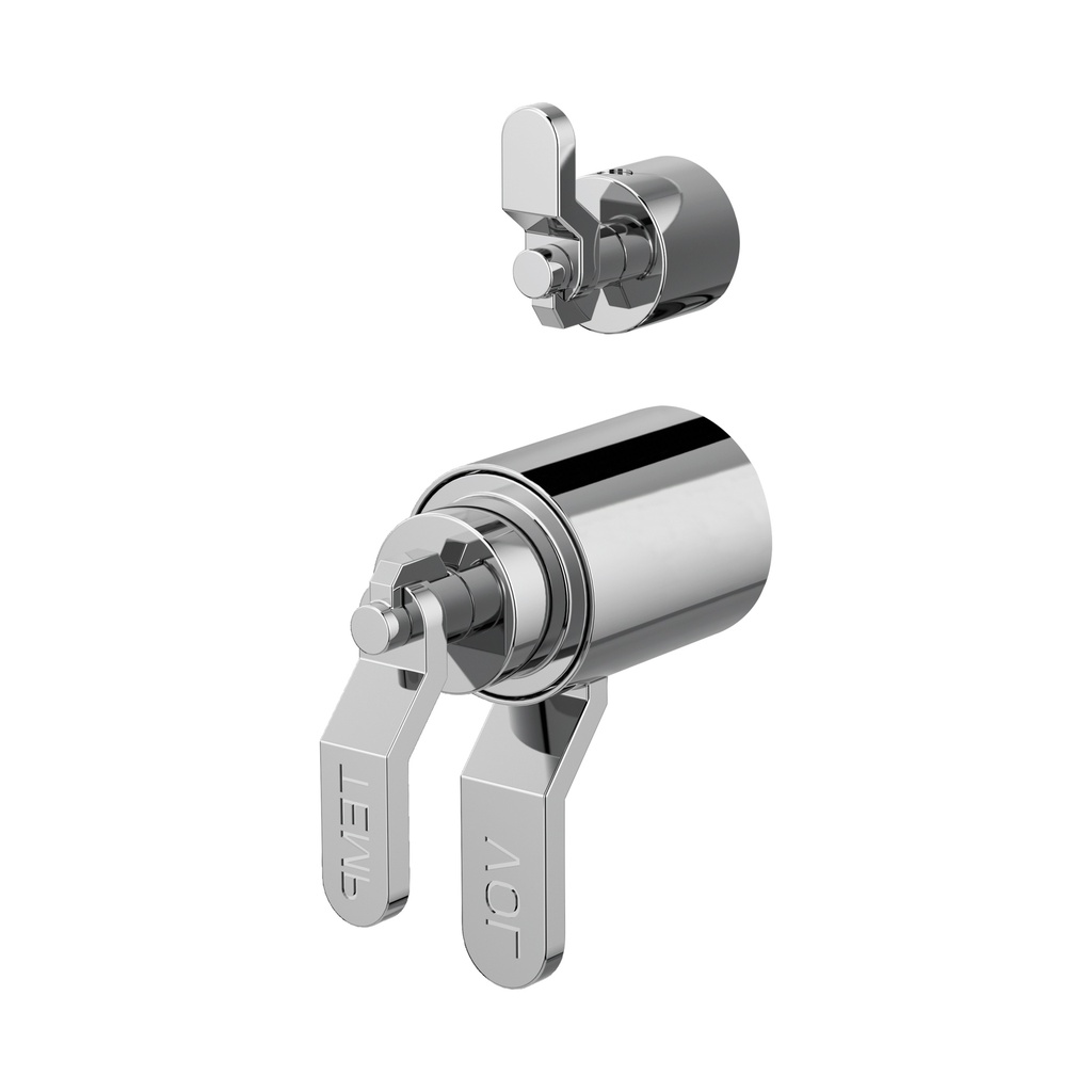 Brizo HL7534-PC Litze Tempassure Thermostatic Valve With Diverter Trim Shutoff Han