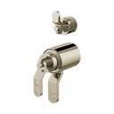 Brizo HL7534-PN Litze Tempassure Thermostatic Valve With Diverter Trim Shutoff Han