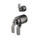 Brizo HL7534-SL Litze Tempassure Thermostatic Valve With Diverter Trim Shutoff Handle Luxe Steel