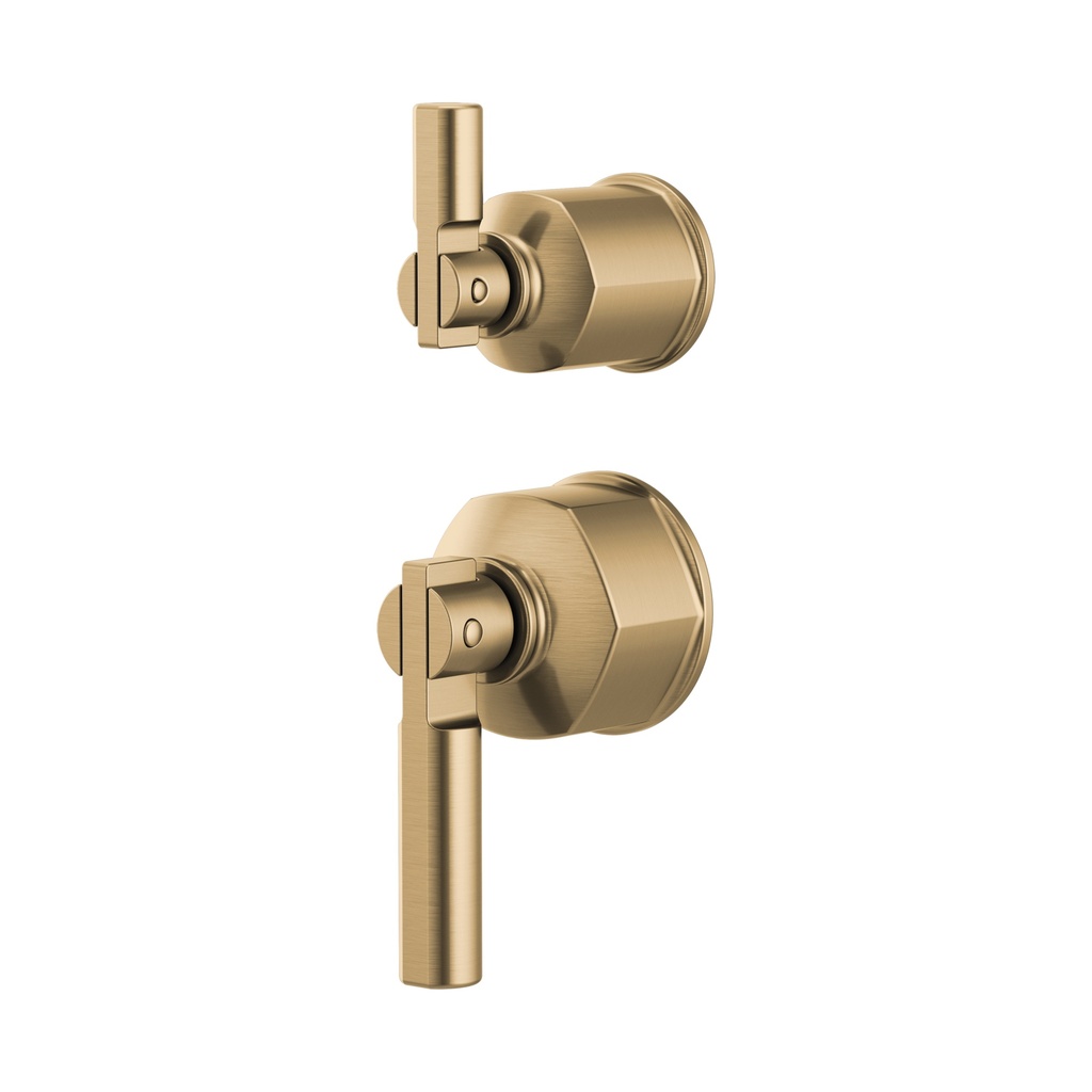 Brizo HL75P76-GL Invari Pressure Balance Valve With Diverter Trim Handle Kit - Lever