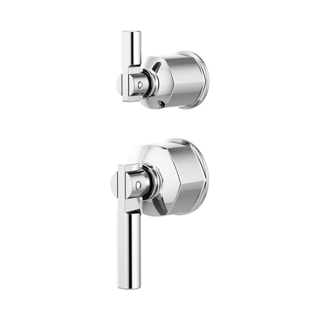 Brizo HL75P76-PC Invari Pressure Balance Valve With Diverter Trim Handle Kit - Lever