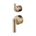 Brizo HL75P98-GL Levoir Pressure Balance Valve With Diverter Trim Handle Kit - Lever Luxe Gold