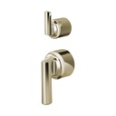 Brizo HL75P98-PN Levoir Pressure Balance Valve With Diverter Trim Handle Kit - Lever Polished Nickel