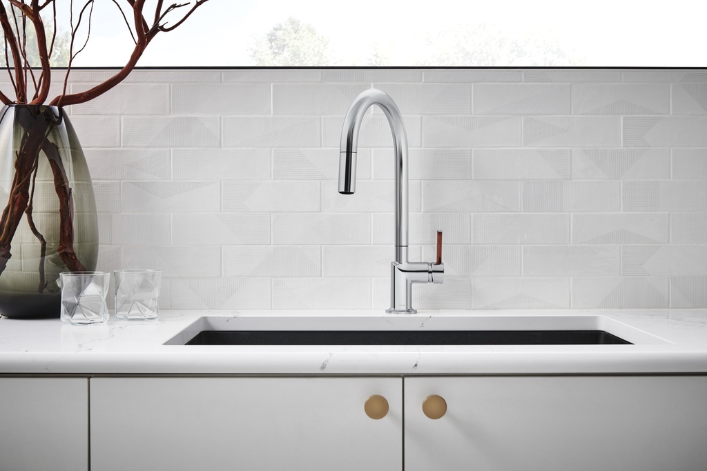 Brizo HLK177-SLWD Odin Handle Kit Kitchen