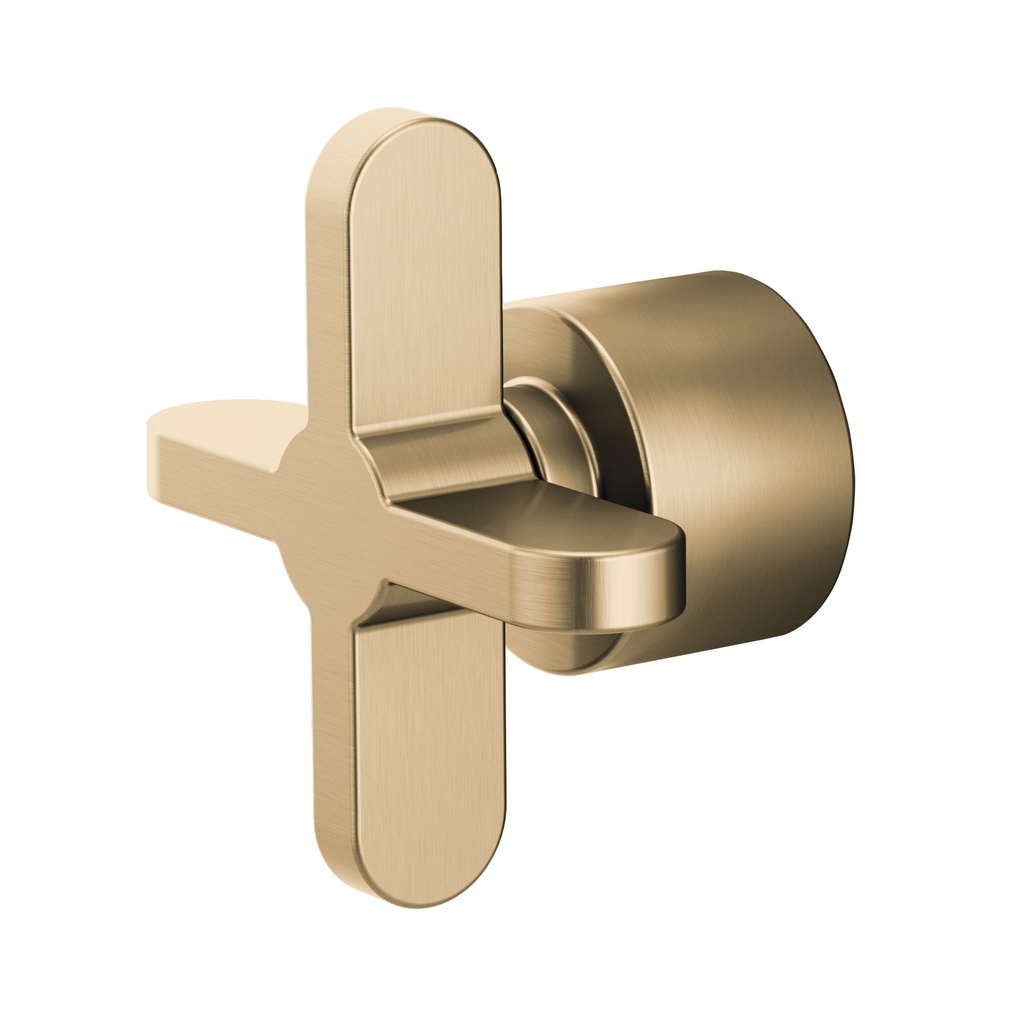 Brizo HX60P75-GL Odin Pressure Balance Trim Handle Kit Cross Luxe Gold