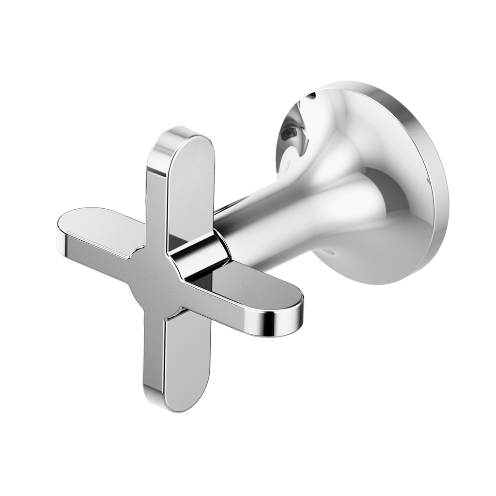 Brizo HX70475-PC Odin Wall Mount Tub Filler Cross Handle