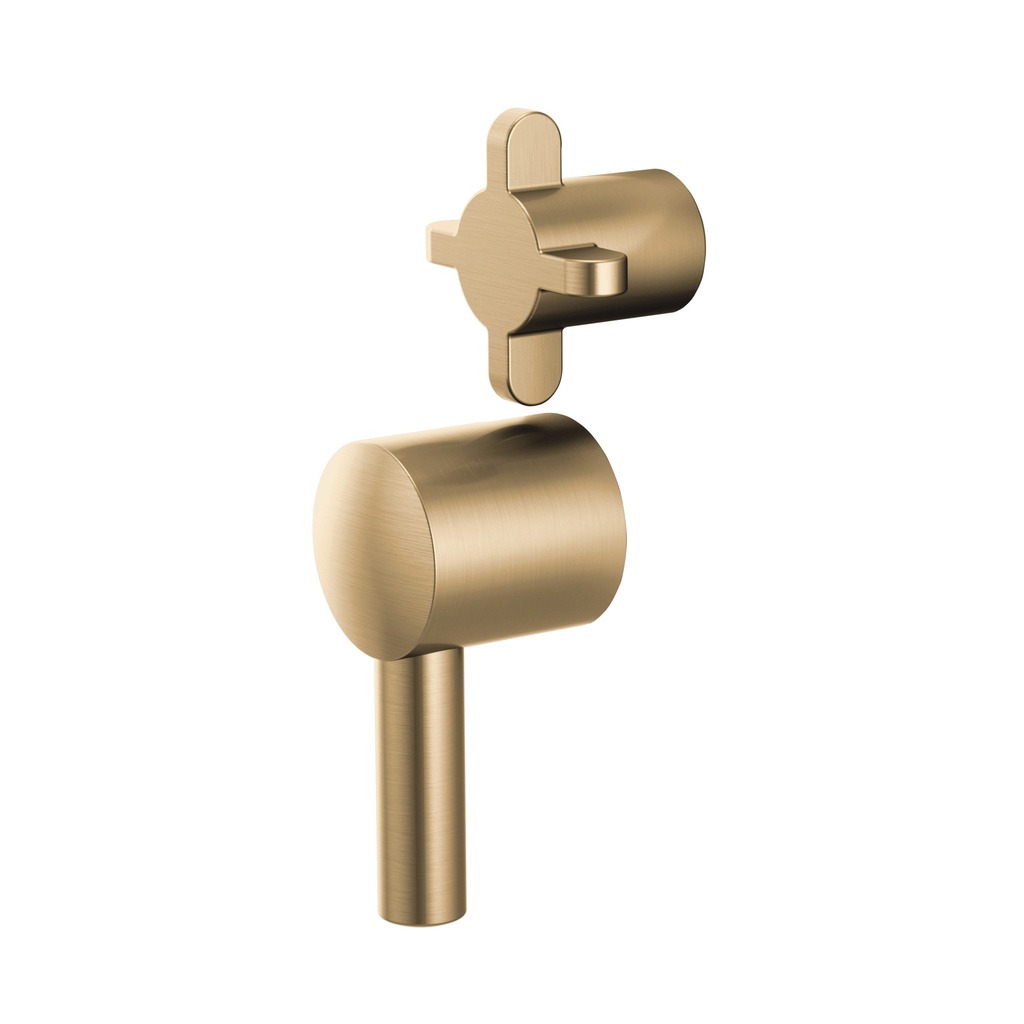 Brizo HX75P75-GL Odin Pb Int Diverter Cross Handle