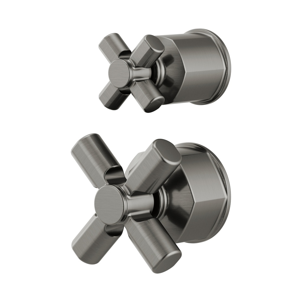 Brizo HX75P76-SL Invari Pressure Balance Valve With Diverter Trim Handle Kit - Cross