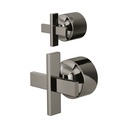 Brizo HX75P98-BNX Levoir Pressure Balance Valve With Diverter Trim Handle Kit Cross