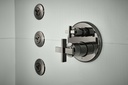 Brizo HX75P98-PC Levoir Pressure Balance Valve With Diverter Trim Handle Kit - Cross