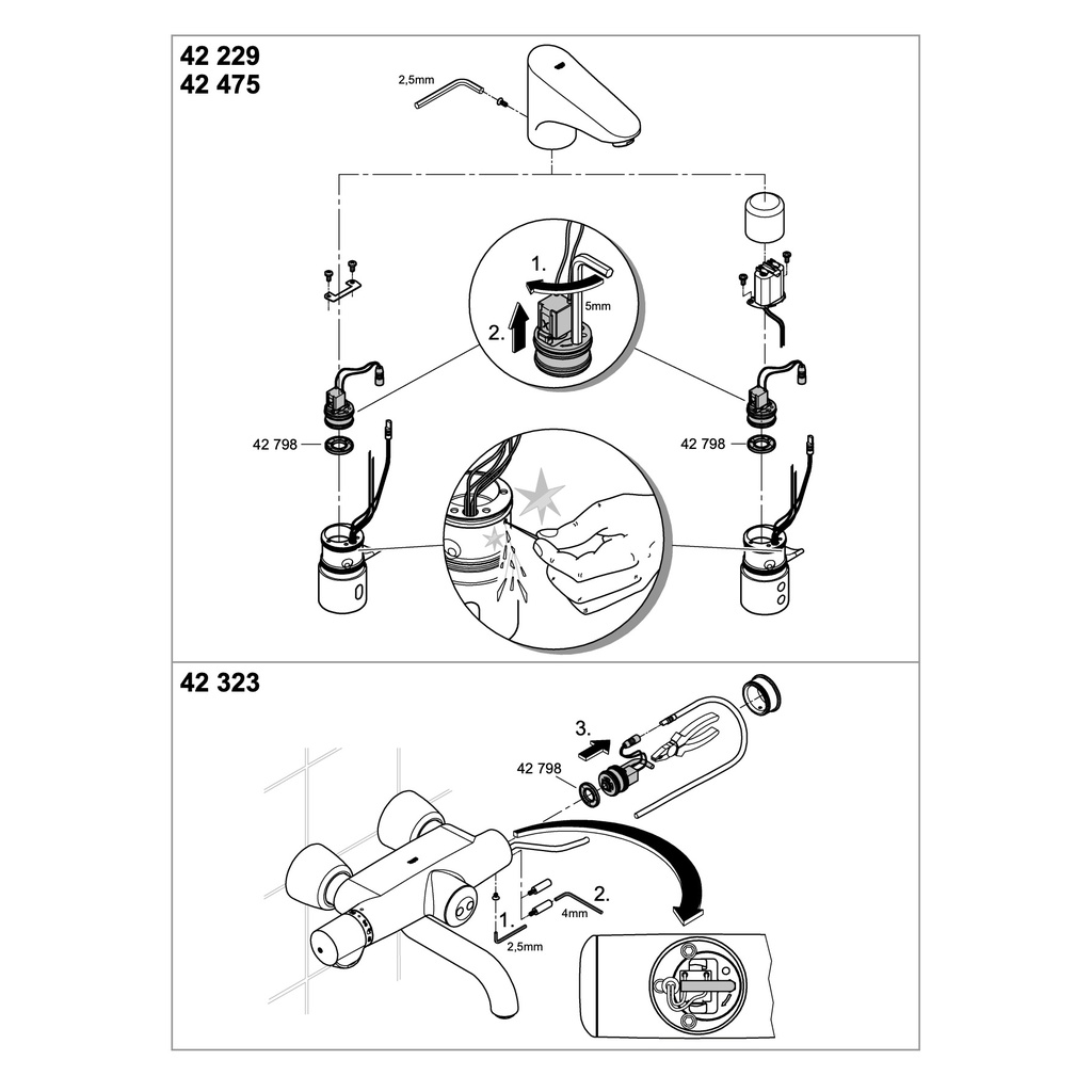 Grohe 42229000 Solenoid Valve Europlus Chrome 1