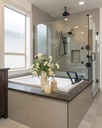 Brizo RP48985PG Invari Shower Arm - 6 In. Ceiling Mount