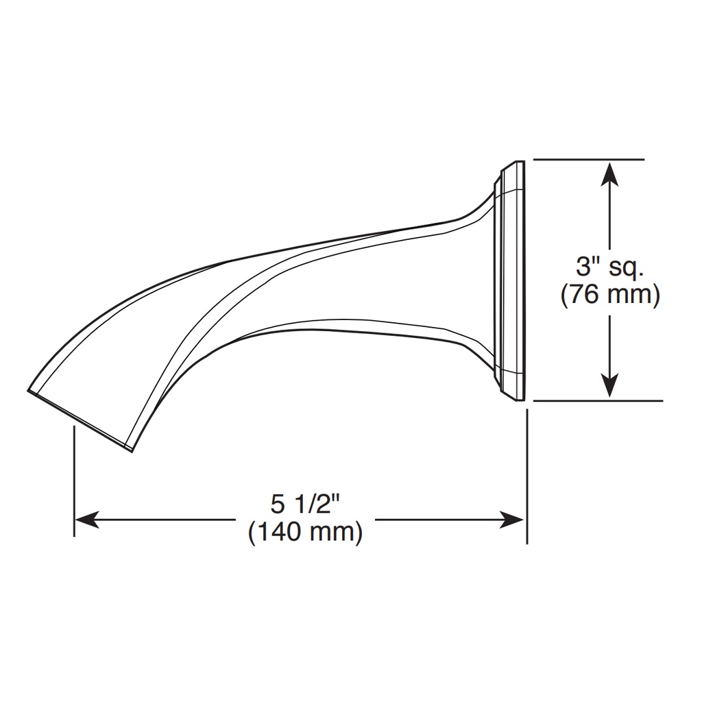Brizo RP62603BN Virage B-Shower Arm And Set Screw