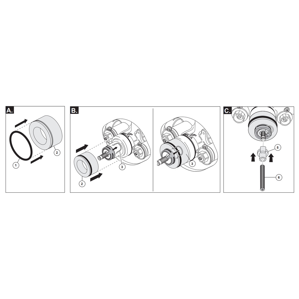 Brizo RP72604 Extension Kit