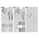 Brizo RP73764GL Traditional Wall Mount Tub Filler Unions