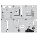 Brizo RP73765BL Deck Mount Tub Filler Risers