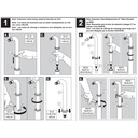Brizo RP73767BL Floor And Deck Mount 2" Riser Extensions