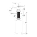 Brizo RP75675PN Artesso Soap/Lotion Dispenser Polished Nickel