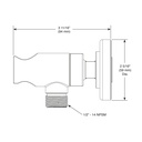 Brizo RP76775BL Sotria Wall Mount Nest And Outlet