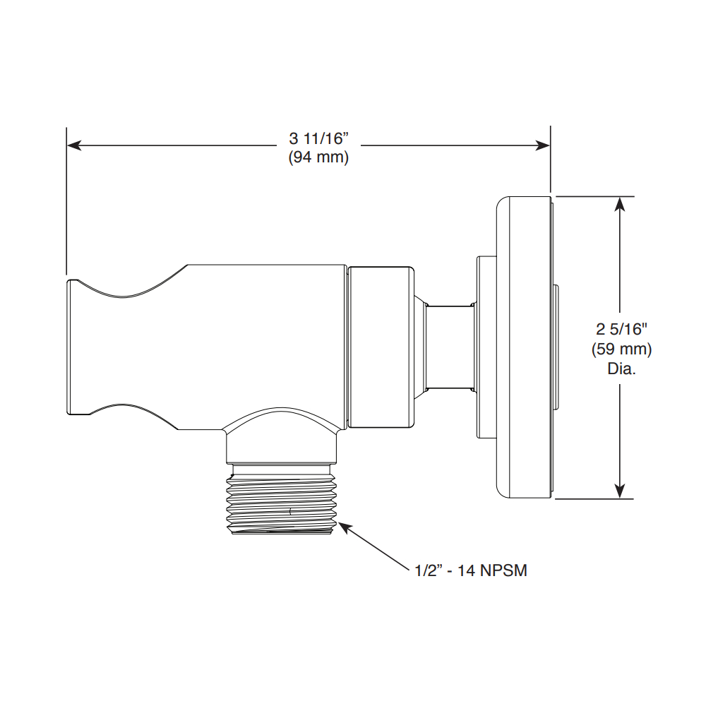 Brizo RP76775GL Sotria Wall Mount Nest And Outlet Luxe Gold