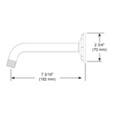 Brizo RP78580RB Rook Shower Arm And Flange