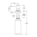 Brizo RP79275PC Solna Soap/Lotion Dispenser Chrome