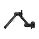 Brizo RP81434BL Litze Shower Arm And Flange Matte Black