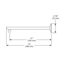 Brizo RP90243PC Vettis Shower Arm And Flange