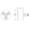 Brizo SH84101-PN Massaging Body Spray Sprayhead