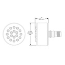 Brizo SH84103-SL Levoir Touch Clean Body Spray Sprayhead