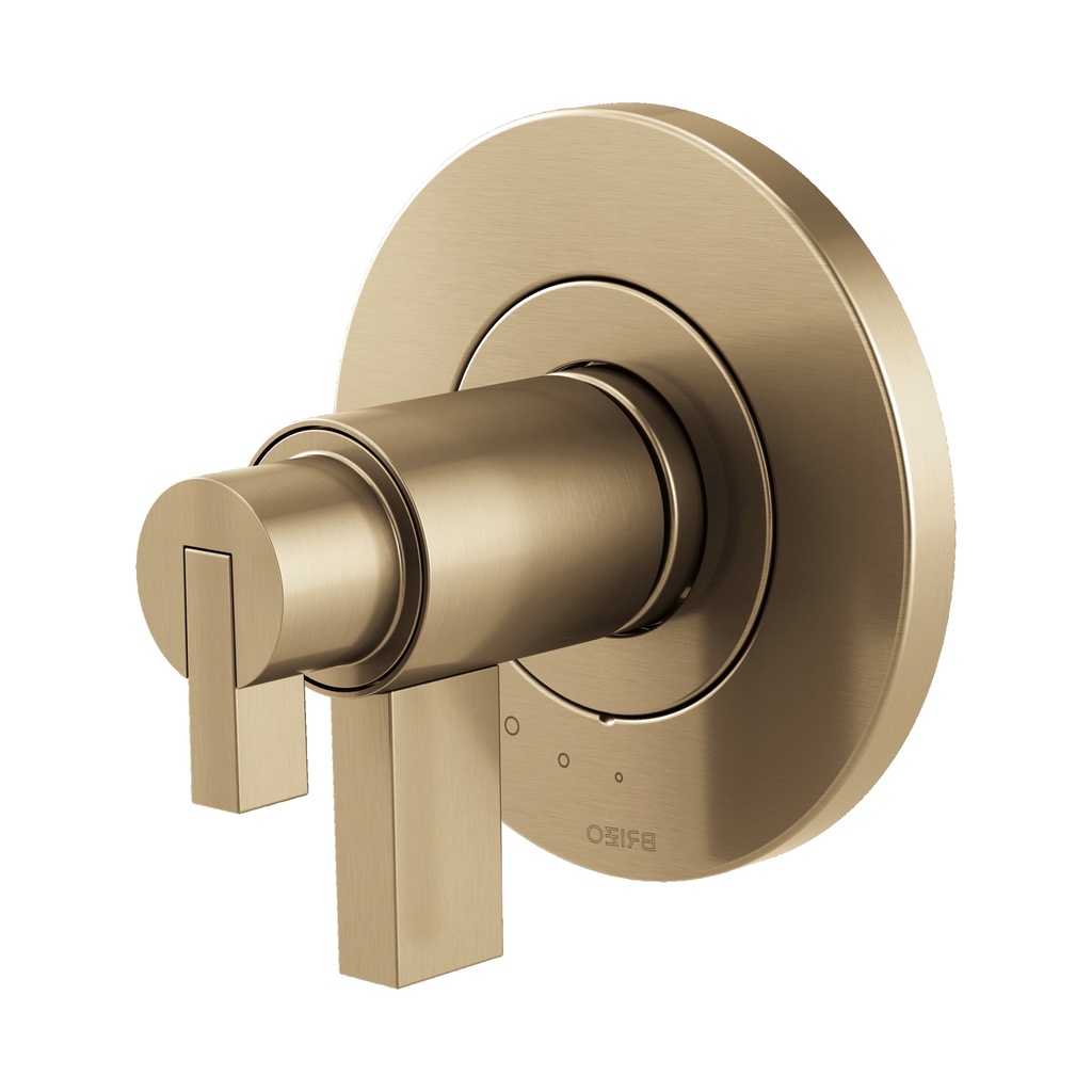 Brizo T60035-GLLHP Litze Tempassure Thermostatic Valve Trim Luxe Gold - Less Handles