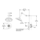 Brizo T60235-NKLHP Litze Tempassure Thermostatic Shower Trim