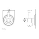 Brizo T60805-BN Baliza 3-Function Diverter