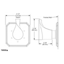 Brizo T60930-GL Virage 6-Setting Diverter Trim