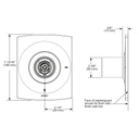 Brizo T60P006-PCLHP Kintsu Pressure Bal Valve Trim Less Handles