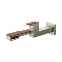Brizo T65722LF-NKTK Wall Mount Lavatory Faucet 1.2 Gpm