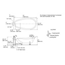 Kohler 100-0 Birthday Bath 6'