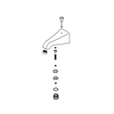 Kohler 1021950-SN Spout Kit Div